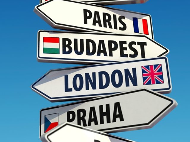 vacaciones en la ciudad en otoño