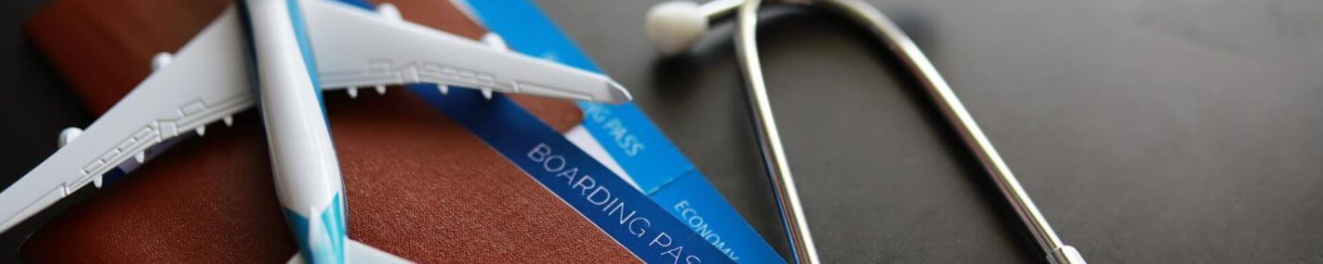 Medicamentos en el avión